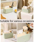2 Pack Desk Organizer with Compartments for Pens and Toothpicks - Office Supply Storage Solution
