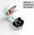 Cherry Pitter for 6 Cherries - Quick & Effortless - Also for Olives - 1 Piece