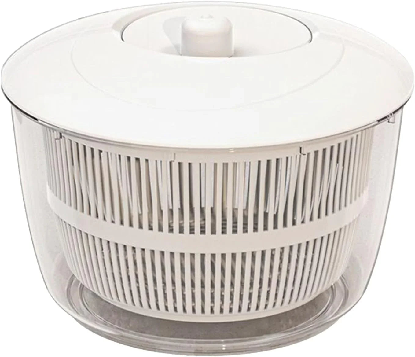 Multifunctional Salad Spinner with Colander Fast Drying Collapsible Vegetable Fruit Kitchen Tool