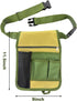 Garden Tool Belt - 1 Piece - Green - Multiple Pockets - Ideal for Outdoor Use