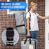 2 Pack Gray Moving Bags w/Adjustable Backpack Straps, Moving Supplies, Moving Boxes Alternative, Heavy Duty Storage Totes for College Packing, Camping Backpack for Travel, Dorm, Laundry