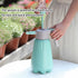 Garden Pump Sprayer, 68 oz/0.5 Gallon Hand Held Pressure Sprayer with Safety Valve ＆ Adjtable Nozzle, Large Capacity Bottle Water Weed Flower Plant Lawn Home Washing Spray 2L (Turquoise)