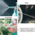 Garden Pump Sprayer, 68 oz/0.5 Gallon Hand Held Pressure Sprayer with Safety Valve ＆ Adjtable Nozzle, Large Capacity Bottle Water Weed Flower Plant Lawn Home Washing Spray 2L (Turquoise)