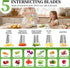 Rotary Cheese Grater Hand Crank - Cheese Shredder with 5 Blades & Storage Room, Easy to Clean, Stable Suction, Labor-Saving Handle, Rotary Grater Slicer for Fruit, Vegetables, Nuts, Chocolate