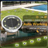 Solar Ground Lights,16 Pack Solar Lights Outdoor Waterproof, Solar Garden Lights Landscape Lighting for Patio Pathway Lawn Yard Deck Driveway Walkway, Cold White