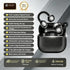 Open-Ear Clip Bluetooth Earphone - NE11S Wireless Earbuds with Bluetooth 6.0 11mm Driver 4.5g Lightweight - Sports Headphones with Mic - Black