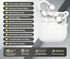 Open-Ear Clip Bluetooth Earphone - NE11S Wireless Earbuds with Bluetooth 6.0 11mm Driver 4.5g Lightweight - Sports Headphones with Mic - White