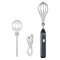 Wireless Electric Egg Beater - USB Rechargeable Handheld Mixer for Baking Whisking Frothing - 304 Stainless Steel Portable Kitchen Tool - Black 3 Speeds