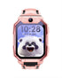 Smart Kids Phone Watch - GPS Tracker Video Call Smartwatch with AI Functions Android OS - Detachable Rotatable Camera for Students - Pink