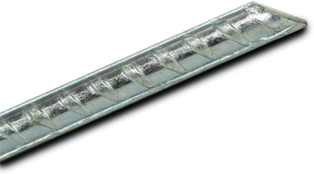 Ground Stakes, Tent Nails, Ground Anchors Garden Staples Steel Galvanized Pegs, Heavy Duty U Landscape Pins for Camping Tents Trampoline Canopies Sheds Ports Gardening 12 Inch 6pack