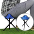 Travel Folding Camping Stool, Camping Fishing Stool for Adults, Portable Tripod Seat Fishing Chair Seat for Camping Fishing Hiking Gardening and Beach Garden Painting (Red)