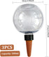 3PCS Plant Watering Globes, 500ml Self Watering Planter Insert, Transparent Plant Irrigation Devices for Indoor Potted Plants