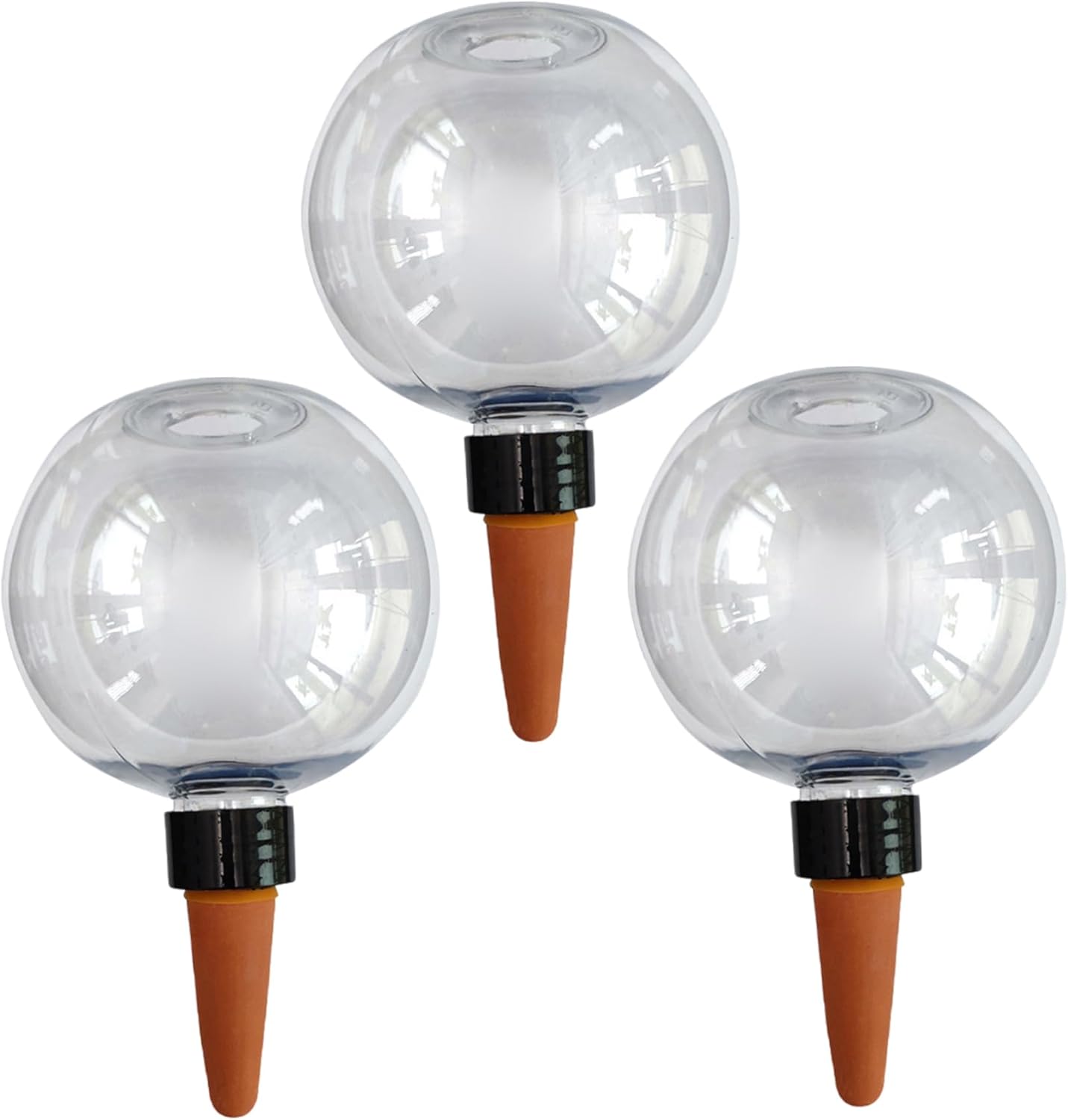 3PCS Plant Watering Globes, 500ml Self Watering Planter Insert, Transparent Plant Irrigation Devices for Indoor Potted Plants