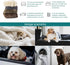 Waterproof Dog Blanket for Couch & Furniture Protection - Super Soft Reversible Throw Large Dogs Cats, Calming Washable Fur Sherpa Pet (50x60 Inch, Grey) Grey 50x60 Inch (Pack of 1)