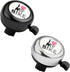Bike bell - Classic nostalgic bell - Loud sound - Bike accessories - Kids' bike bell - Push bike bell - Adult bike bell - Hand-pulled - Black and silver