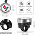 Bike bell - Classic nostalgic bell - Loud sound - Bike accessories - Kids' bike bell - Push bike bell - Adult bike bell - Hand-pulled - Black and silver