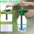 2 Pcs 27 oz Handheld Pump Spray Bottle Garden Mister Spray Bottles Lawn Pressure Hand Pump Sprayer with Adjustable Nozzle for Chemicals Watering Weeds Plants and Cleaning (Green)