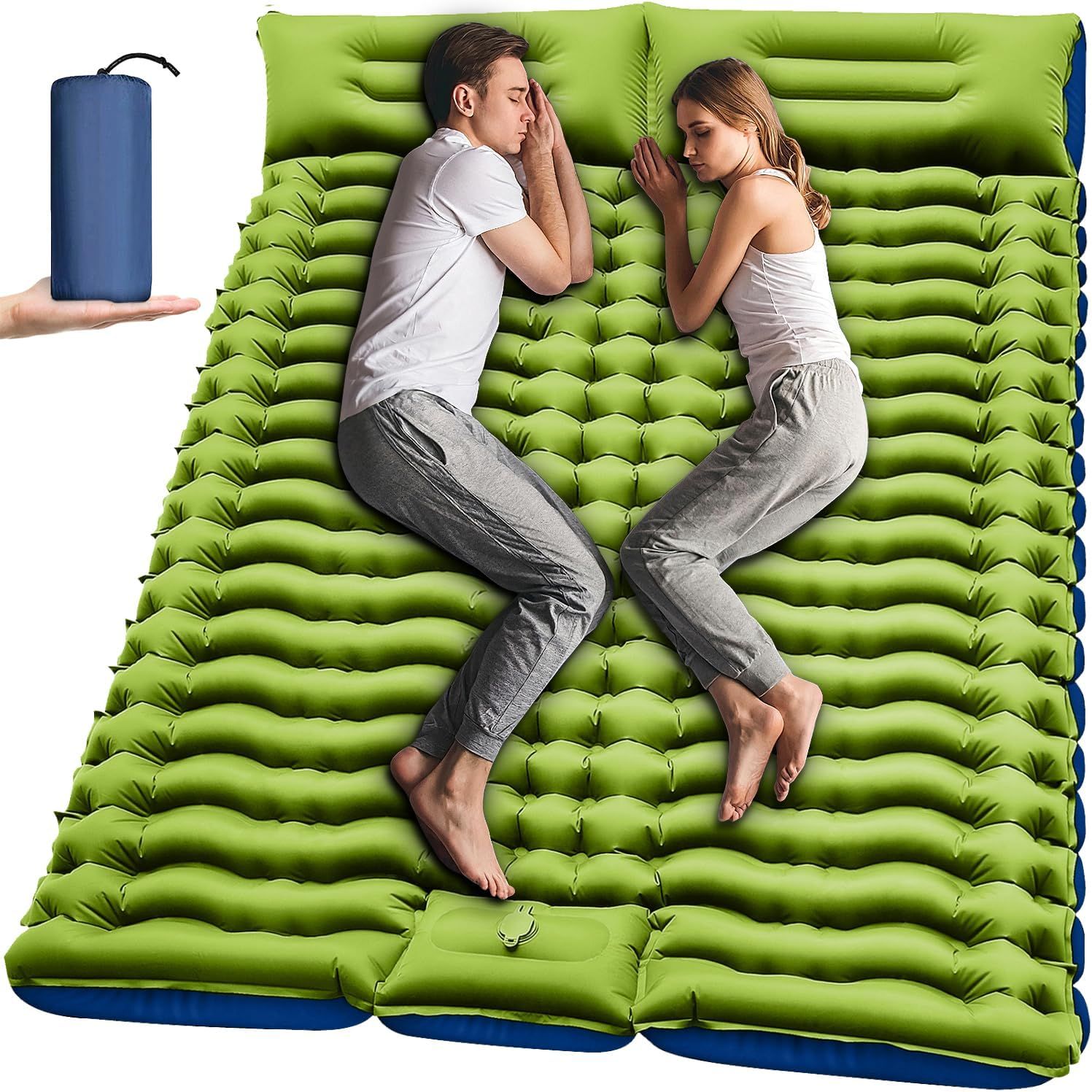 Double Sleeping Pad - Self Inflating 4