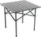 Portable Camping Table Folding Side Table Aluminum Lightweight Table with Carry Bag for Outdoor Cooking Hiking Picnics BBQ Travel (Black)