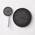 Starry Sky 3-Mode Handheld Shower Head - Large Panel High Pressure Showerhead for Bathroom - Chrome with 9 Inch Top Spray