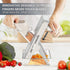 Kitchen secure Mandolin Vegetable Slicer With Adjustable Blades With Container