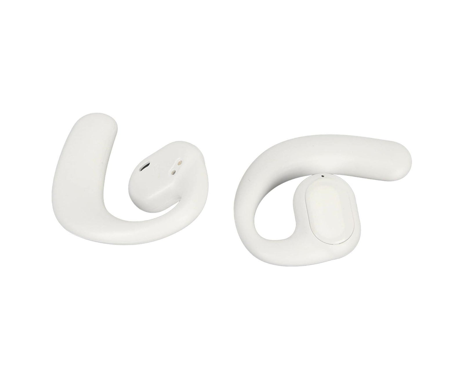 Language Translator Earbuds Multifunction Noise Reduction 144 Kinds Languages Real Time Translation Headphone White