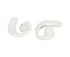 Language Translator Earbuds Multifunction Noise Reduction 144 Kinds Languages Real Time Translation Headphone White