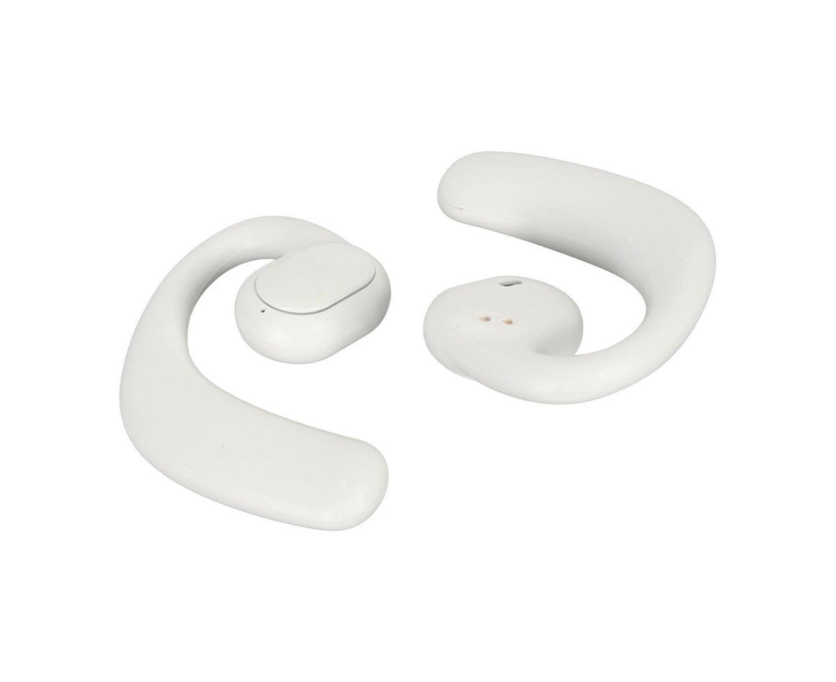 Language Translator Earbuds Multifunction Noise Reduction 144 Kinds Languages Real Time Translation Headphone White