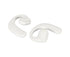 Language Translator Earbuds Multifunction Noise Reduction 144 Kinds Languages Real Time Translation Headphone White