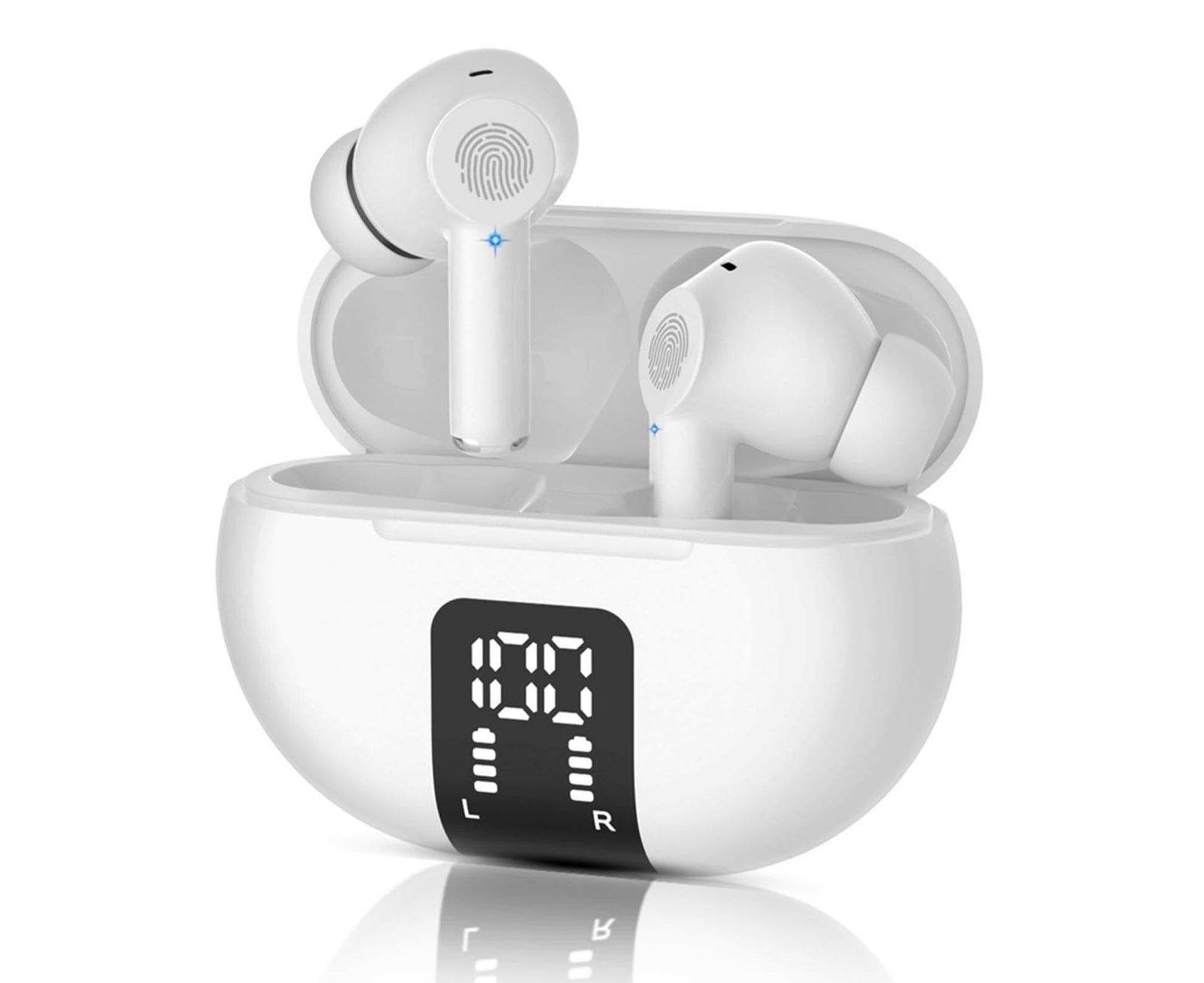 Translator Earbuds Real-Time Language Headphones with BT Connectivity Translation in Over 100 Languages Standby Time Approx Hours