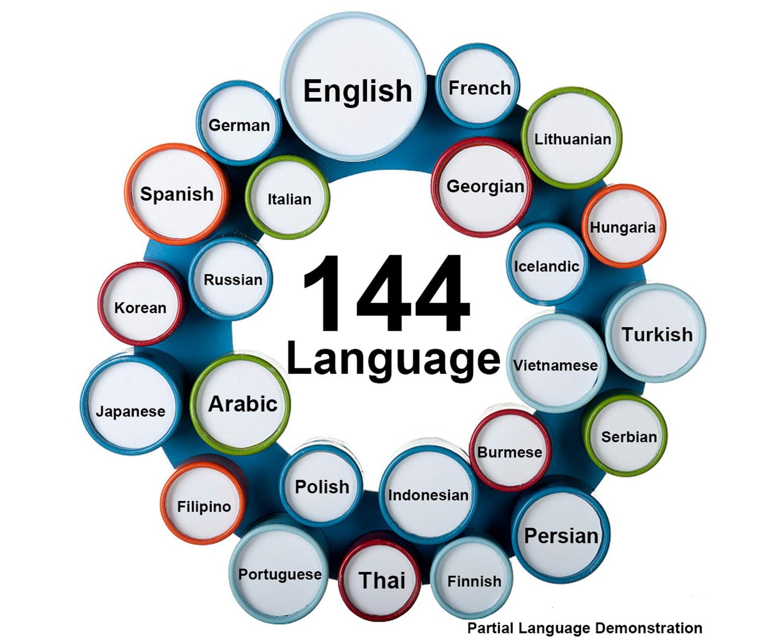 Translator Earbuds Real-Time Language Headphones with BT Connectivity Translation in Over 100 Languages Standby Time Approx Hours