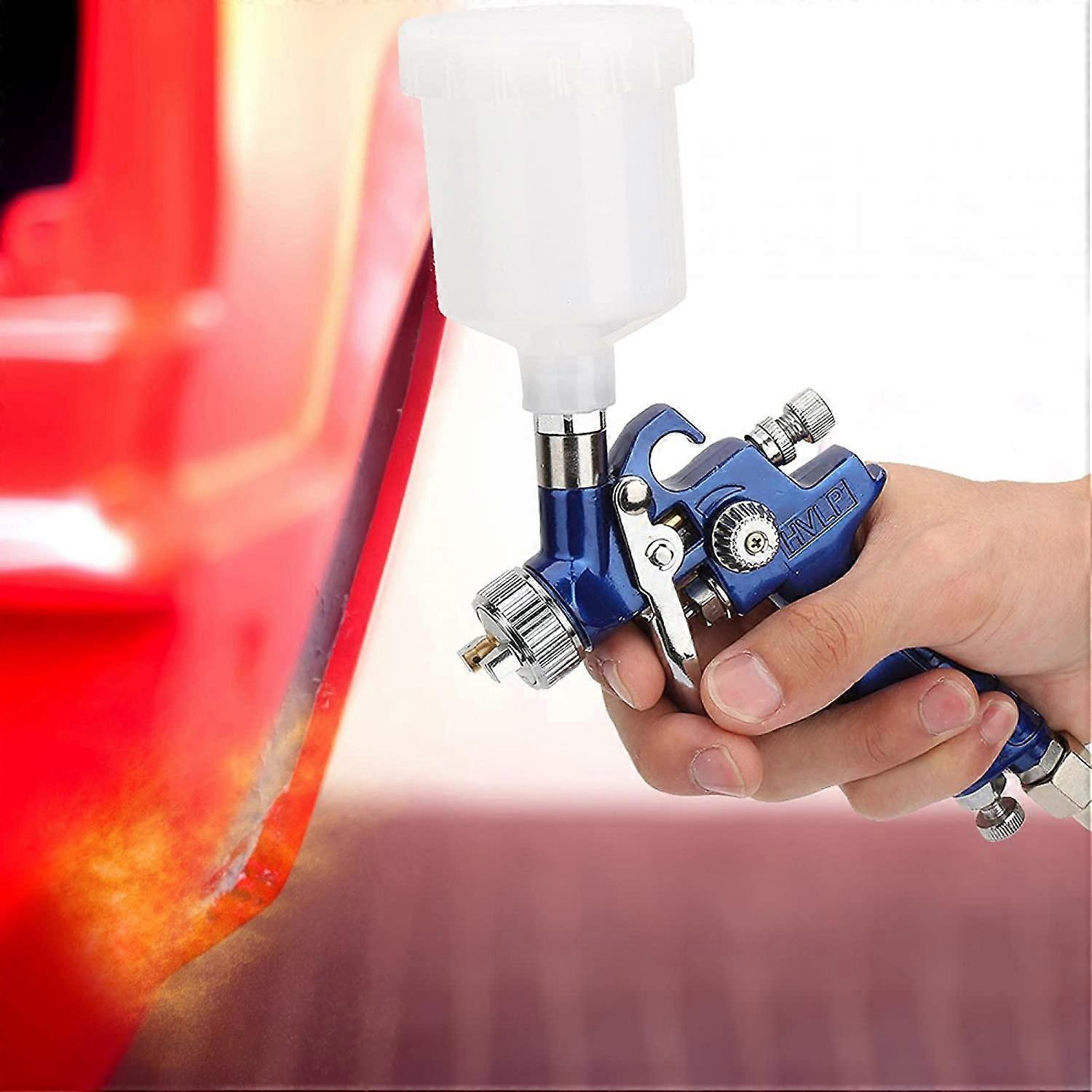 Multi-purpose Airbrush Set Car Spray Gun Oil Painting Pneumatic Gravity Airbrush European Type Connector(1.0mm)