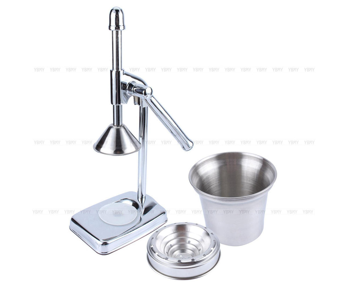 Juicer Maker, Stainless Steel Citrus Fruit Squeezer, Strong Juicing for Home Kitchen