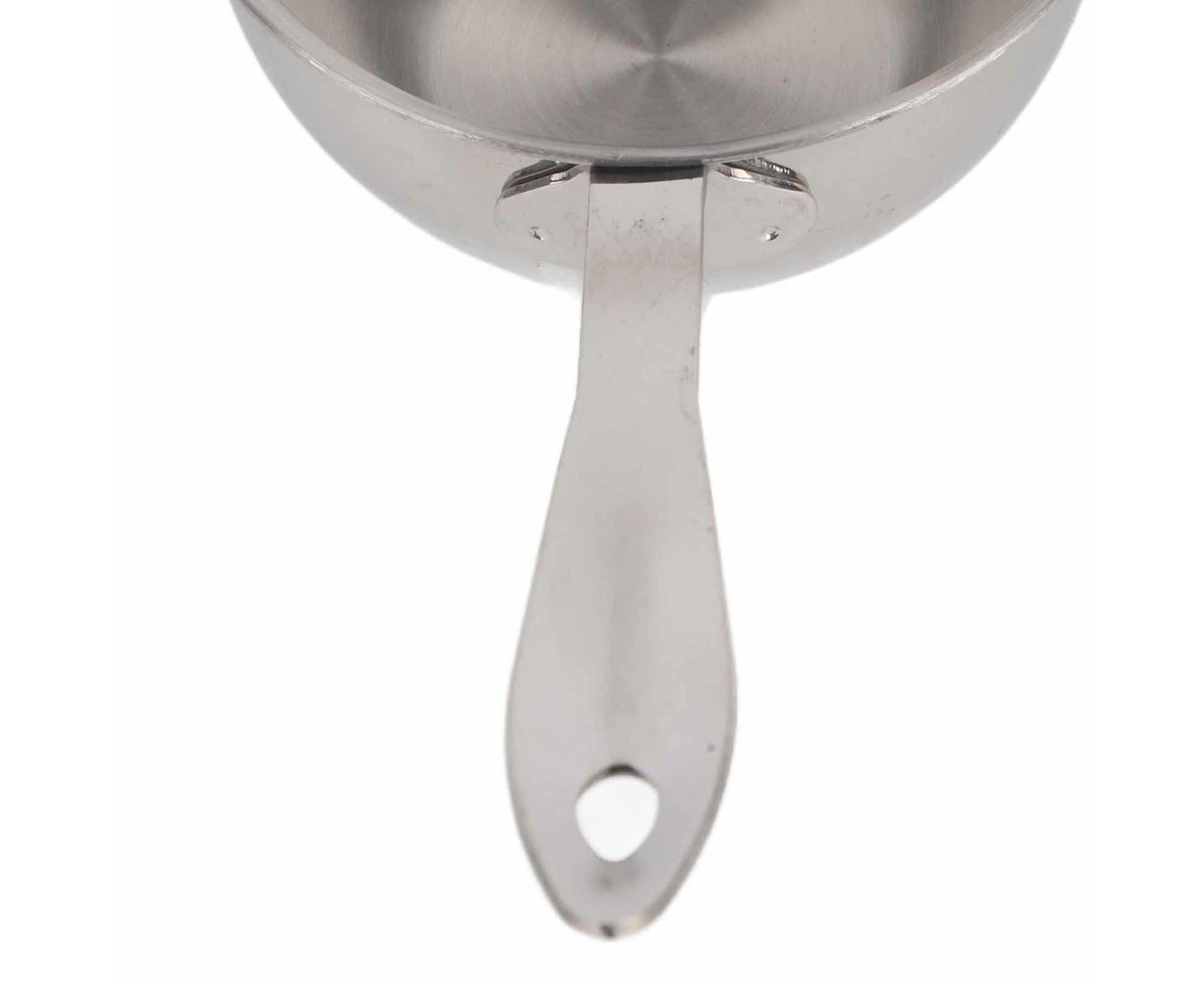 Butter Warmer Pot, Flat Induction Bottom Stainless Steel Mini Hot Milk Saucepan, 150ml