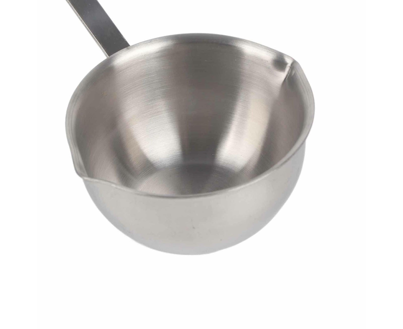 Butter Warmer Pot, Flat Induction Bottom Stainless Steel Mini Hot Milk Saucepan, 150ml