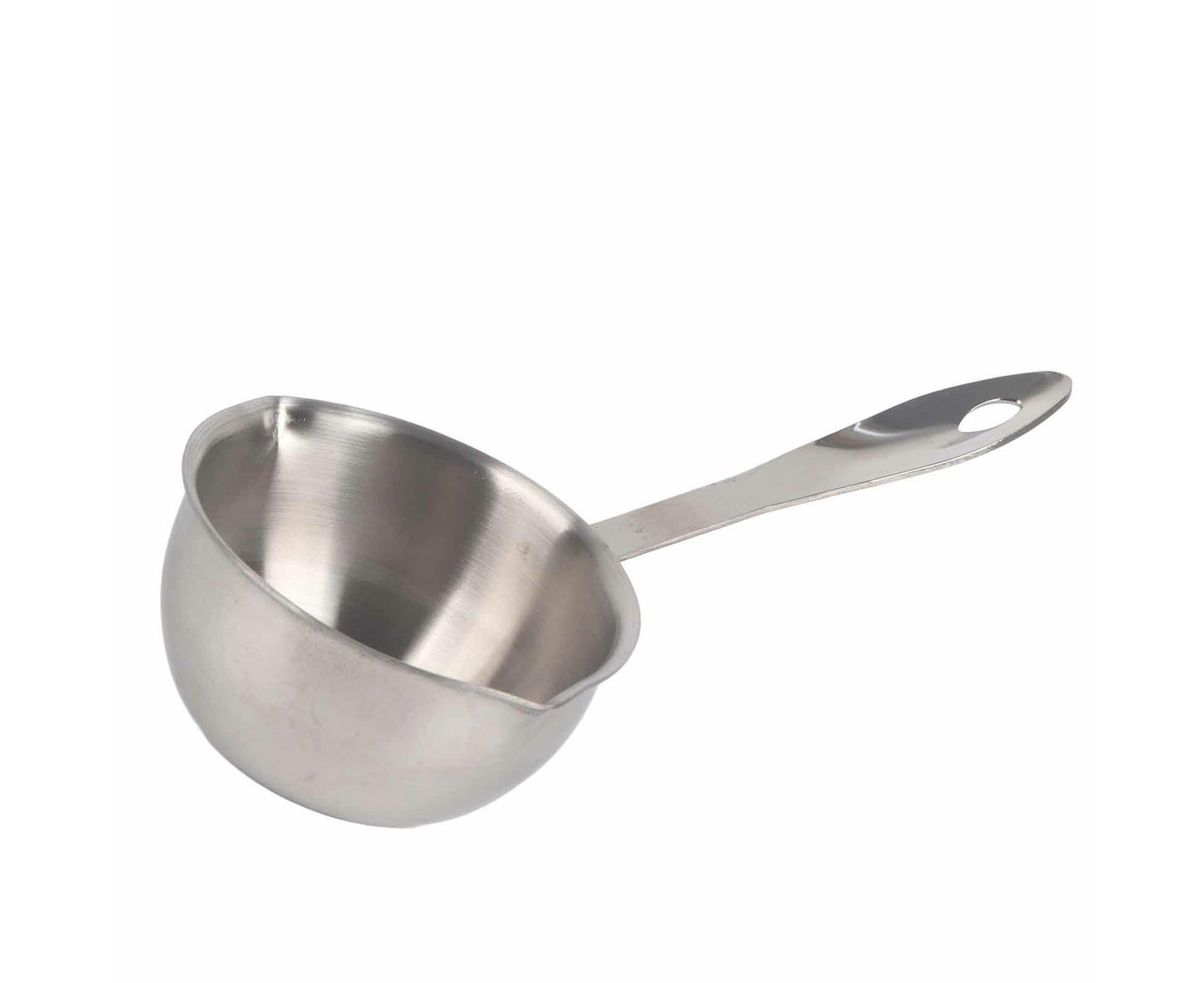 Butter Warmer Pot, Flat Induction Bottom Stainless Steel Mini Hot Milk Saucepan, 150ml