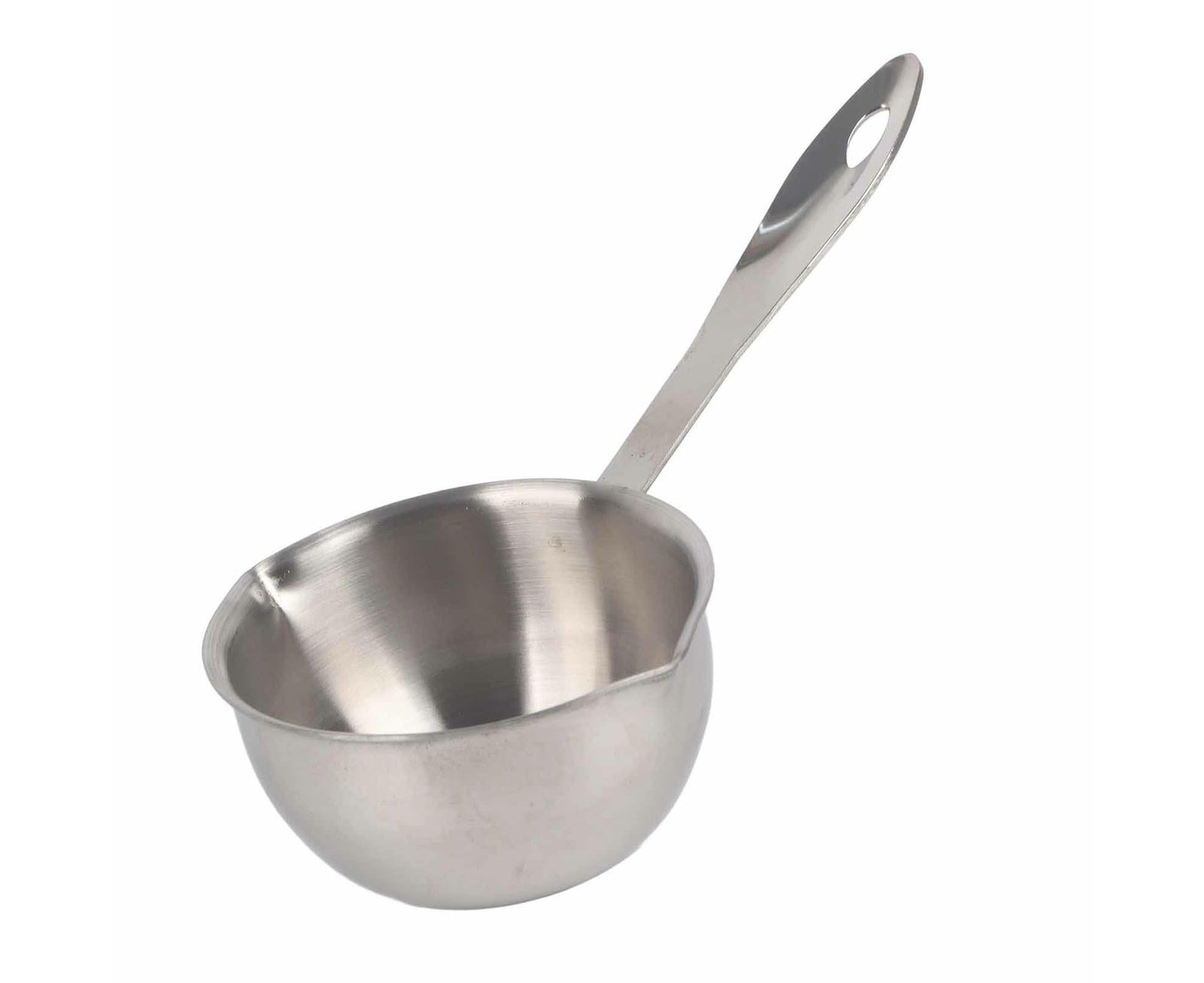 Butter Warmer Pot, Flat Induction Bottom Stainless Steel Mini Hot Milk Saucepan, 150ml