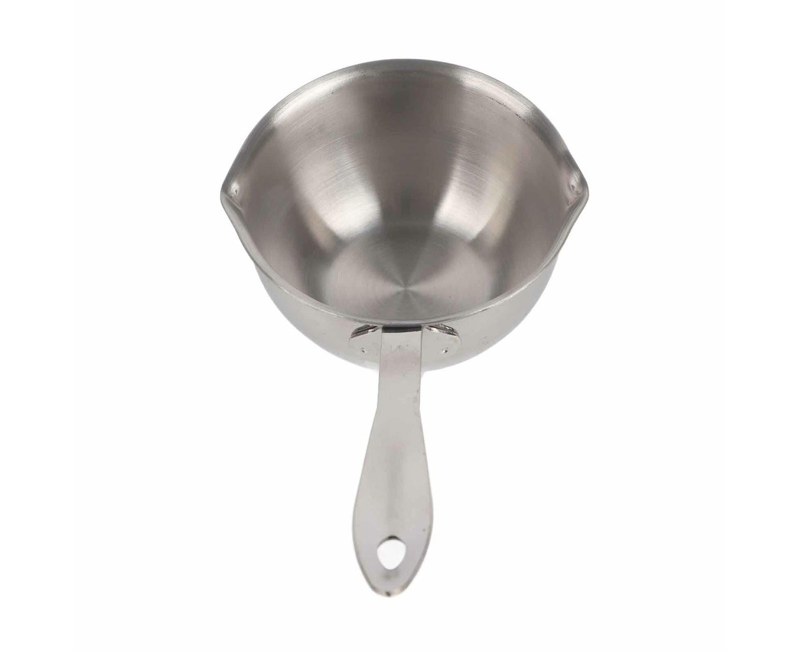 Butter Warmer Pot, Flat Induction Bottom Stainless Steel Mini Hot Milk Saucepan, 150ml