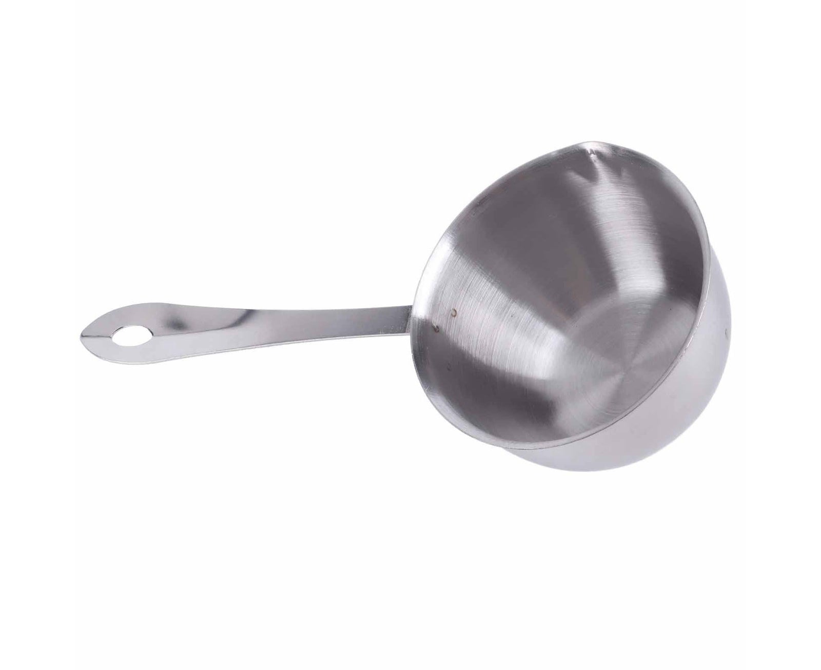 Butter Warmer Pot, Flat Induction Bottom Stainless Steel Mini Hot Milk Saucepan, 300ml