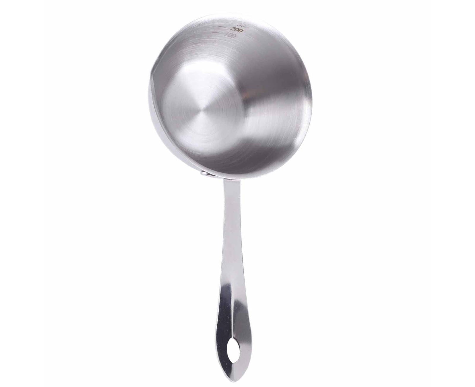 Butter Warmer Pot, Flat Induction Bottom Stainless Steel Mini Hot Milk Saucepan, 300ml
