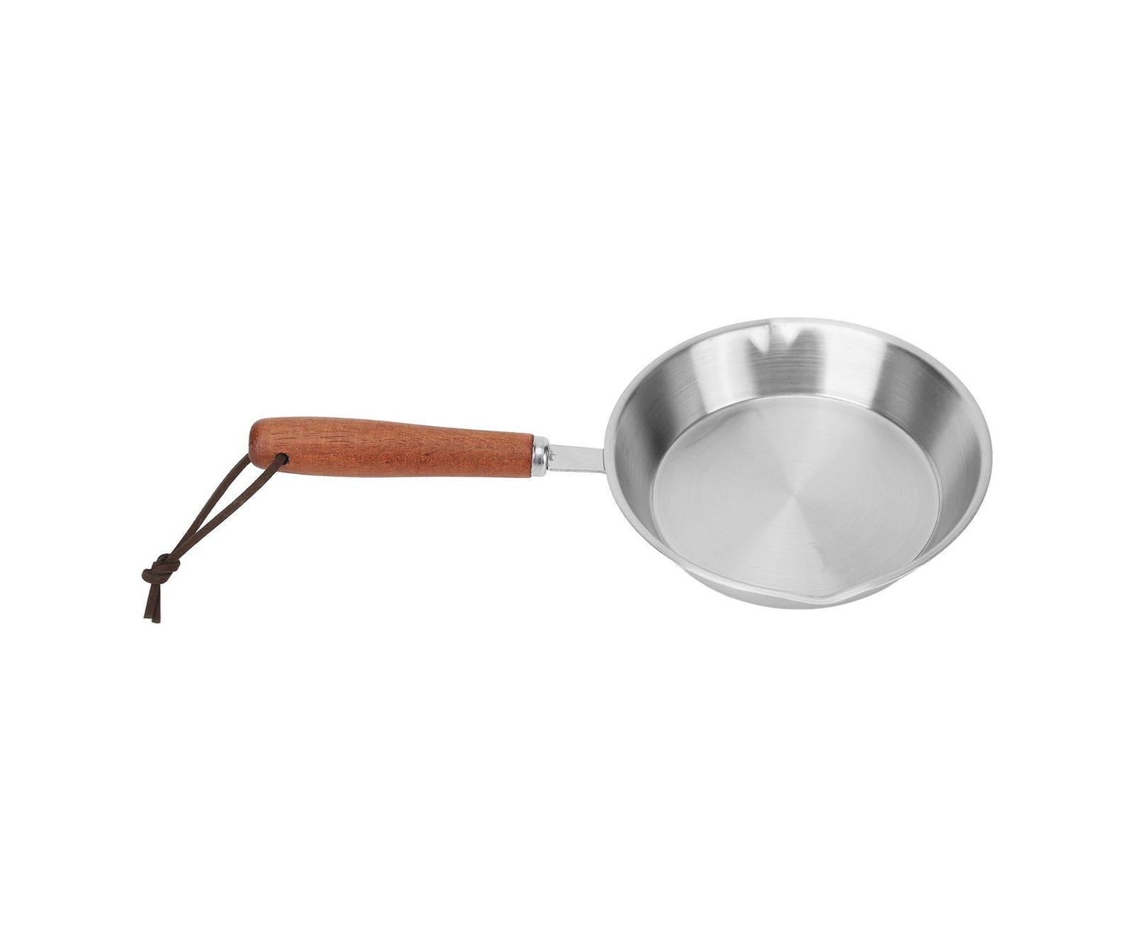 Stainless Steel Frying Pan, Non-Stick Egg Fryer for Household & Restaurant, 6.3 Inch