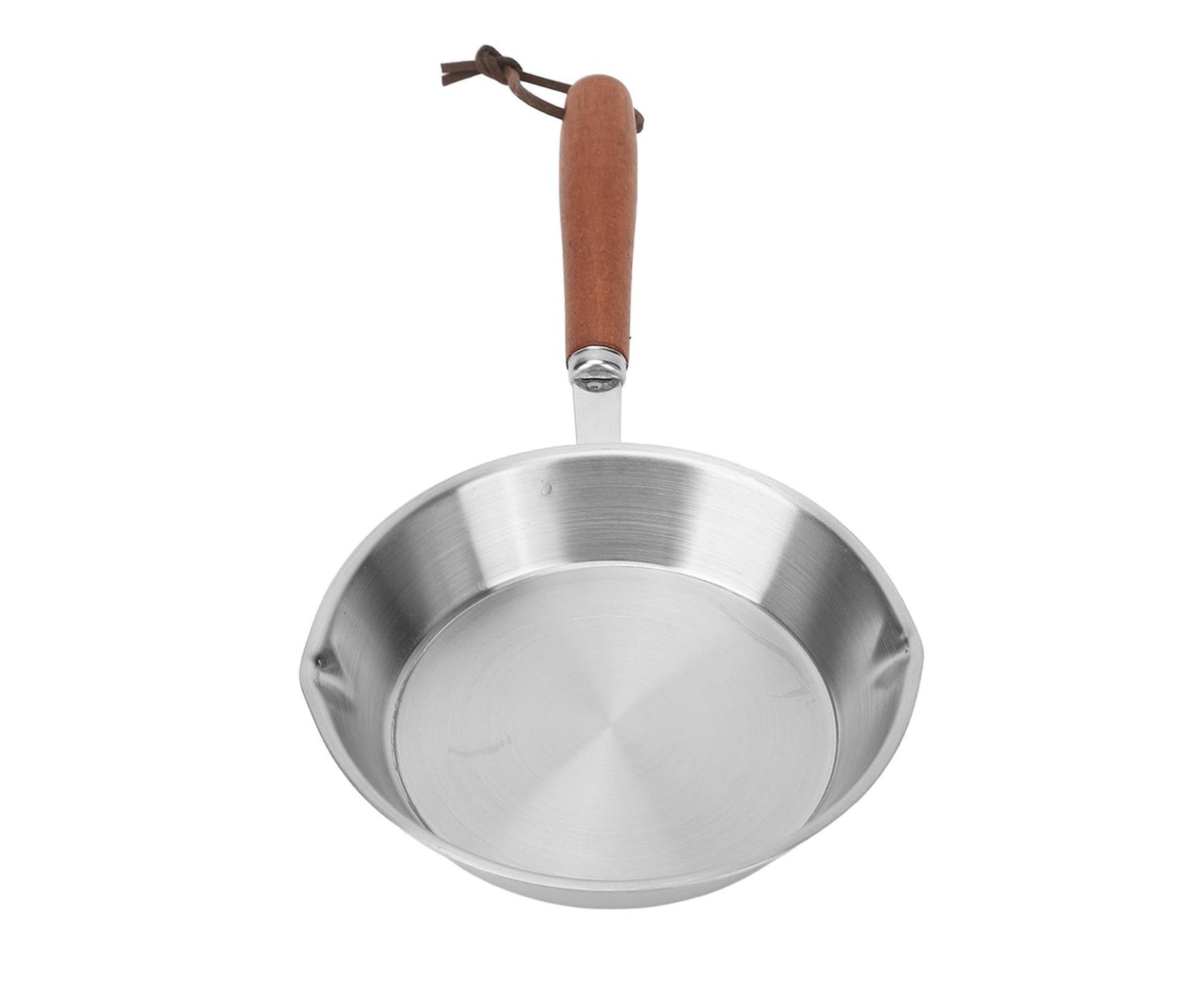 Stainless Steel Frying Pan, Non-Stick Egg Fryer for Household & Restaurant, 6.3 Inch