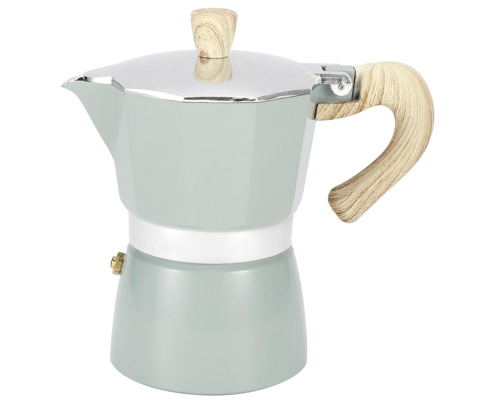 Stovetop Coffee Maker, Aluminum Moka Pot Kettle for Home Kitchen, 150ml