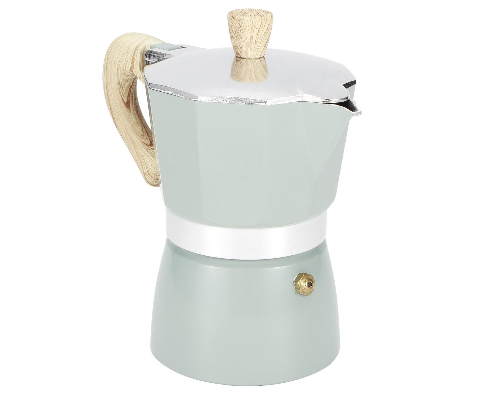 Stovetop Coffee Maker, Aluminum Moka Pot Kettle for Home Kitchen, 150ml