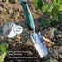 Garden Tool Set, 3-piece Heavy-duty Gardening Tool Cast Aluminum With Soft Rubber Non-slip Handle Durable Garden Hand Tools