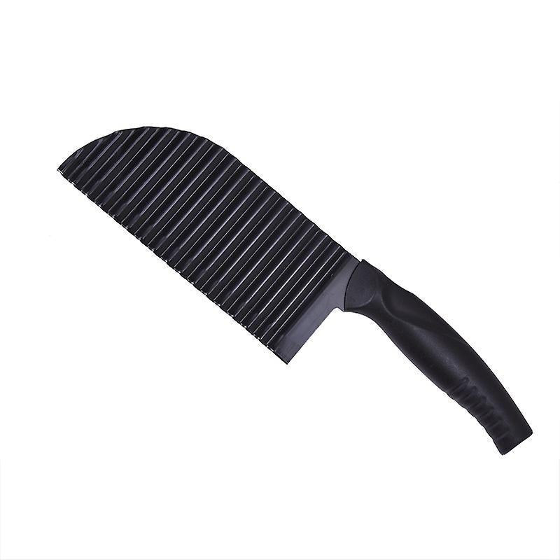 Stainless Steel Wave French Fries Cutter & Potato Slicer