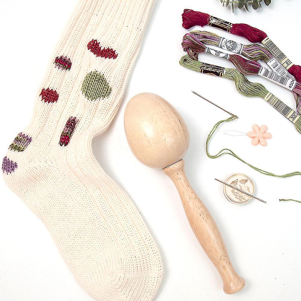 Egg-Shaped Sewing Kit - Knitting & Embroidery Hand Tools for Patchwork Craft