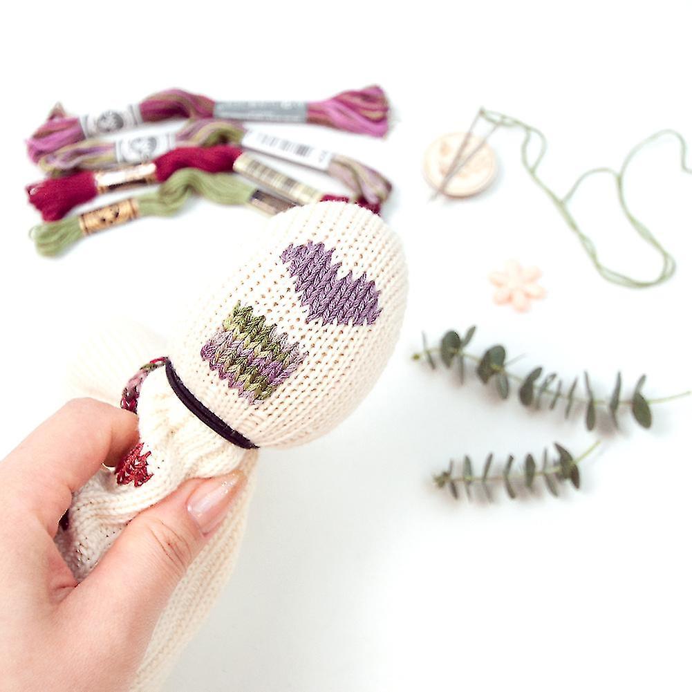 Egg-Shaped Sewing Kit - Knitting & Embroidery Hand Tools for Patchwork Craft