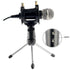 Metal Condenser Microphone Set - PC/Laptop Studio Recording Microphone Kit