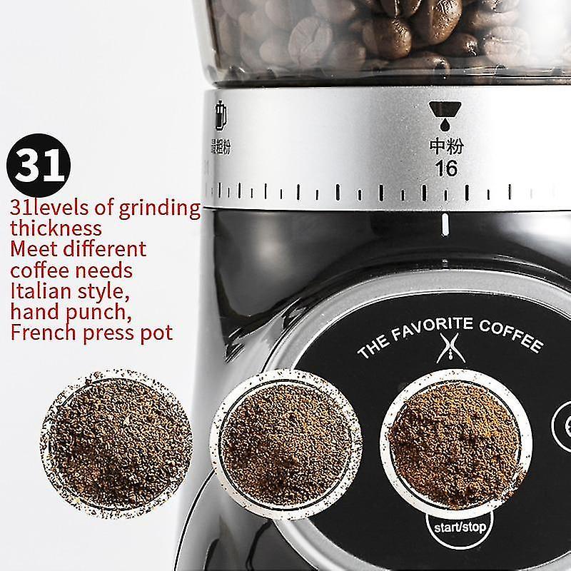 Electric Coffee Grinder - Multifunction Bean Mill for Household Coffee Brewing